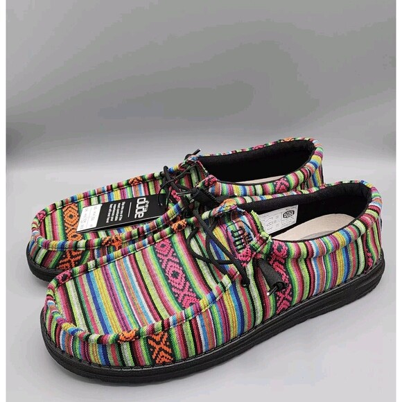 Hey Dude Other - Hey Dude Wally Serape Men Size 14 Shoes Mesa Verde Casual Comfort Slip-on NEW